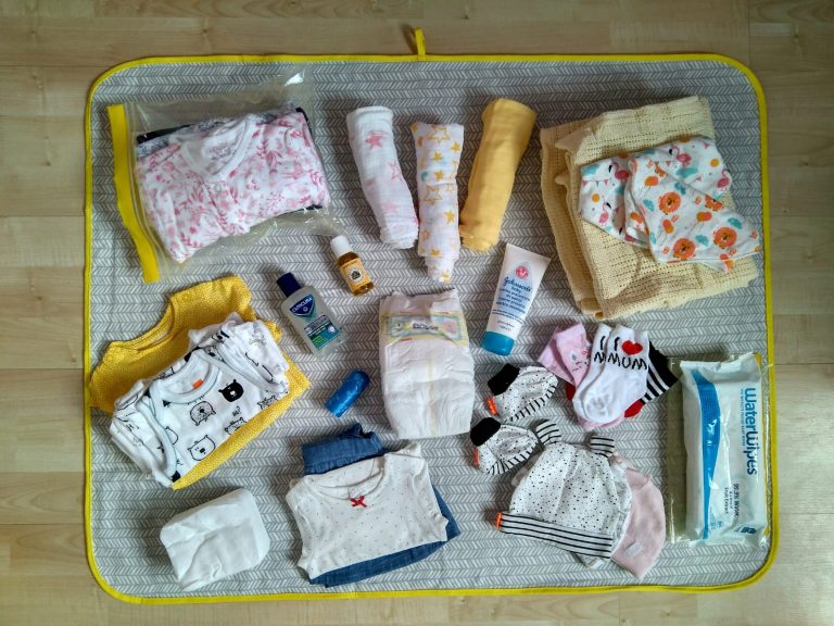 What to pack Hospital Bag for Baby's Birth Kids in Madrid