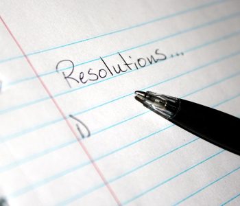New Year’s Resolutions